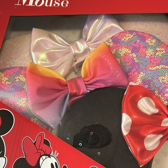 Disney Minnie Mouse set of 5 all new ears - Picture 2 of 11